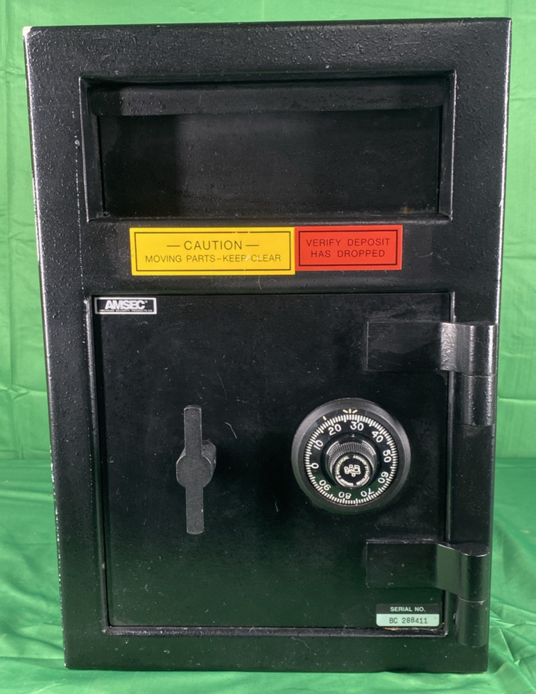 Amsec Front Loading Depository Drop Safe American Security Products Co