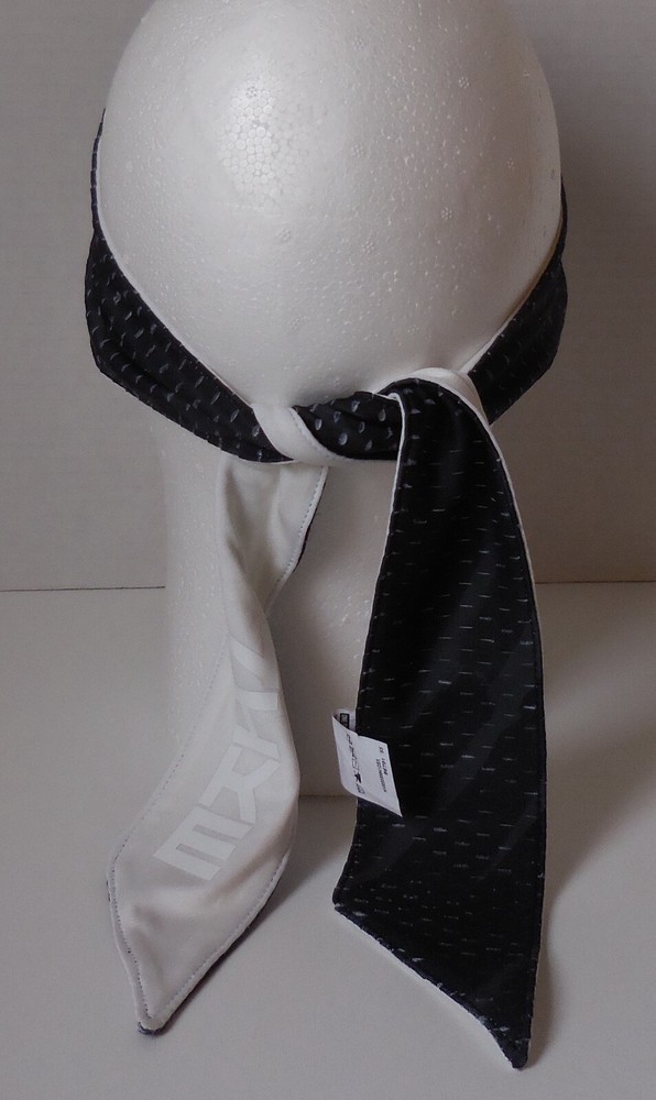 Nike Dri-Fit Head Tie Reversible Printed Men Black/Light Bone/White