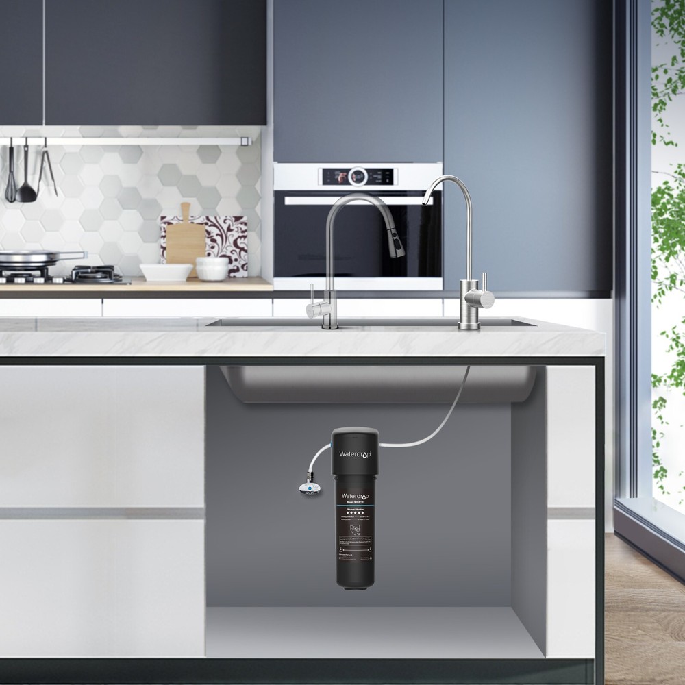 Waterdrop 10UB Under Sink Drinking Water Filtration System,NSF/ANSI 42 Certified