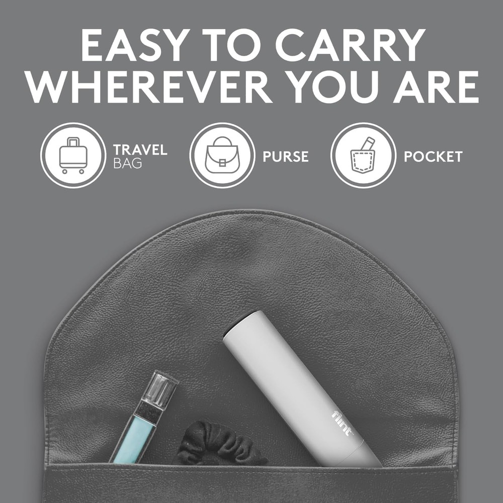 Portable Lint Roller, Retractable Refillable, 30 Sheets, 2 Count, White