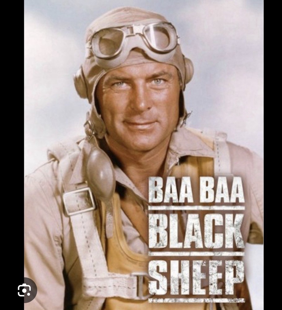 BAA BAA BLACK SHEEP SQUADRON TV SCRIPT 81885 WW2 ROBERT CONRAD ORIGINAL 1976