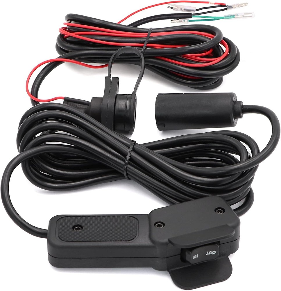 Winch Hand Remote Controller With Ergonomic Grip And Control Socket Assembly For