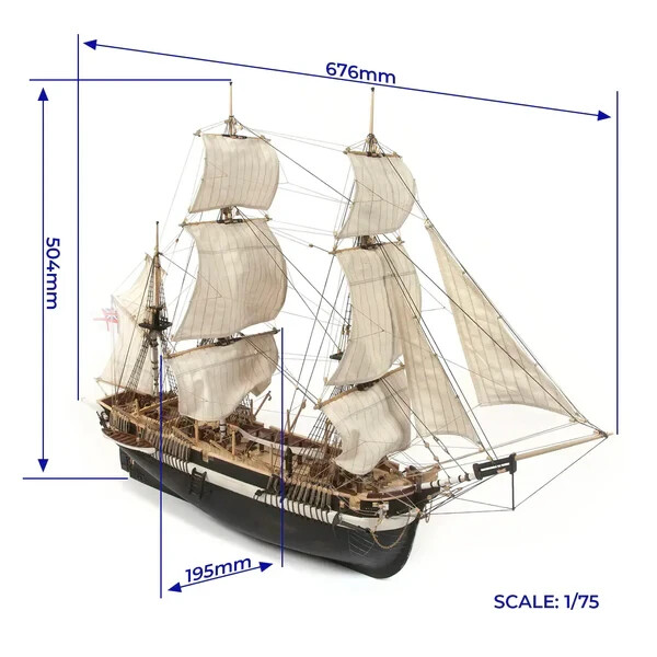 OCCRE HMS Terror SHIP KIT 12004