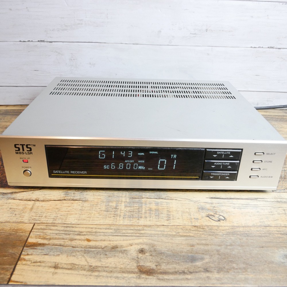 STS Satellite Receiver Unit Model MBS-LSR NO REMOTE