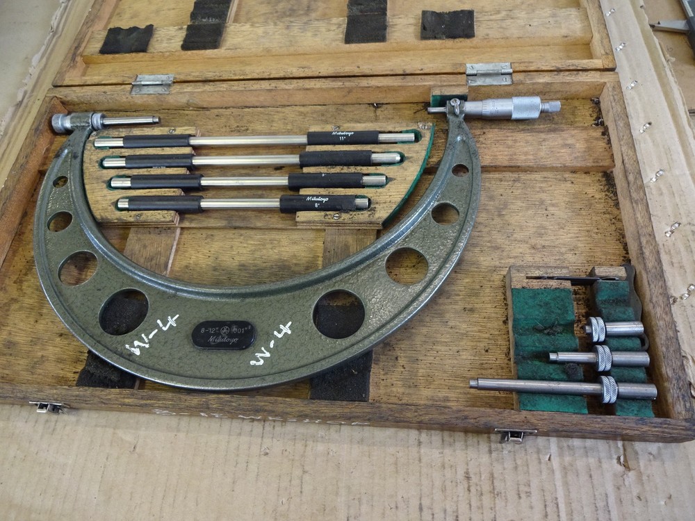 8" - 12" Mitutoyo micrometer