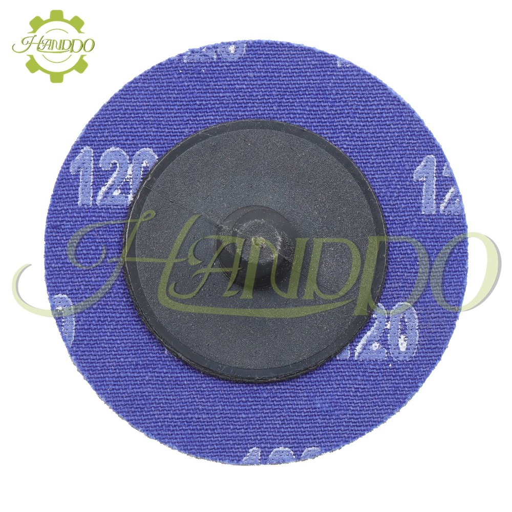 104PC 2" Roll Lock Sanding Discs Die Grinder Quick Change Disc Set W/ 1/4 Holder