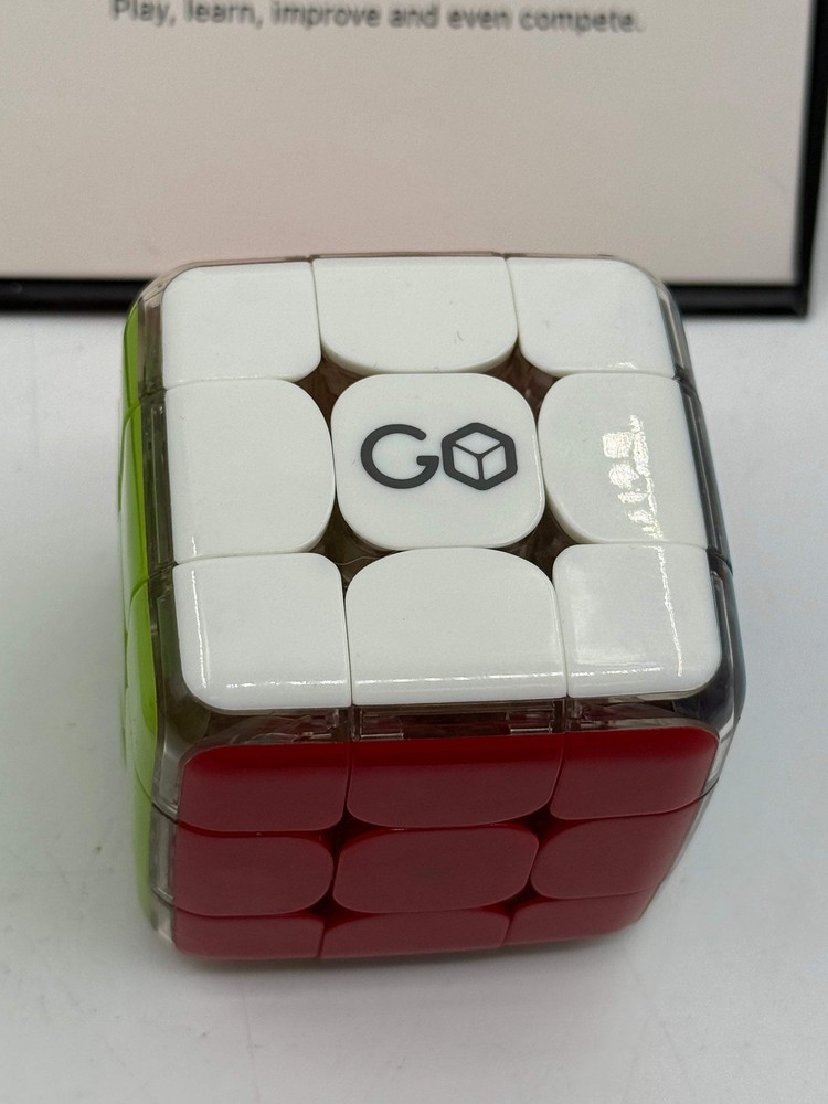 GoCube Original Smart Cube 3x3x3 Bluetooth Multi-Colored Used With Box
