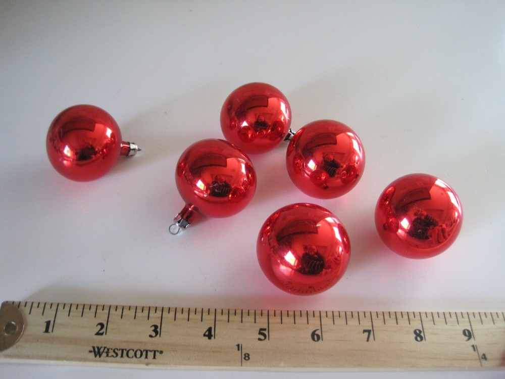 Poland Red Ornament Set 6
