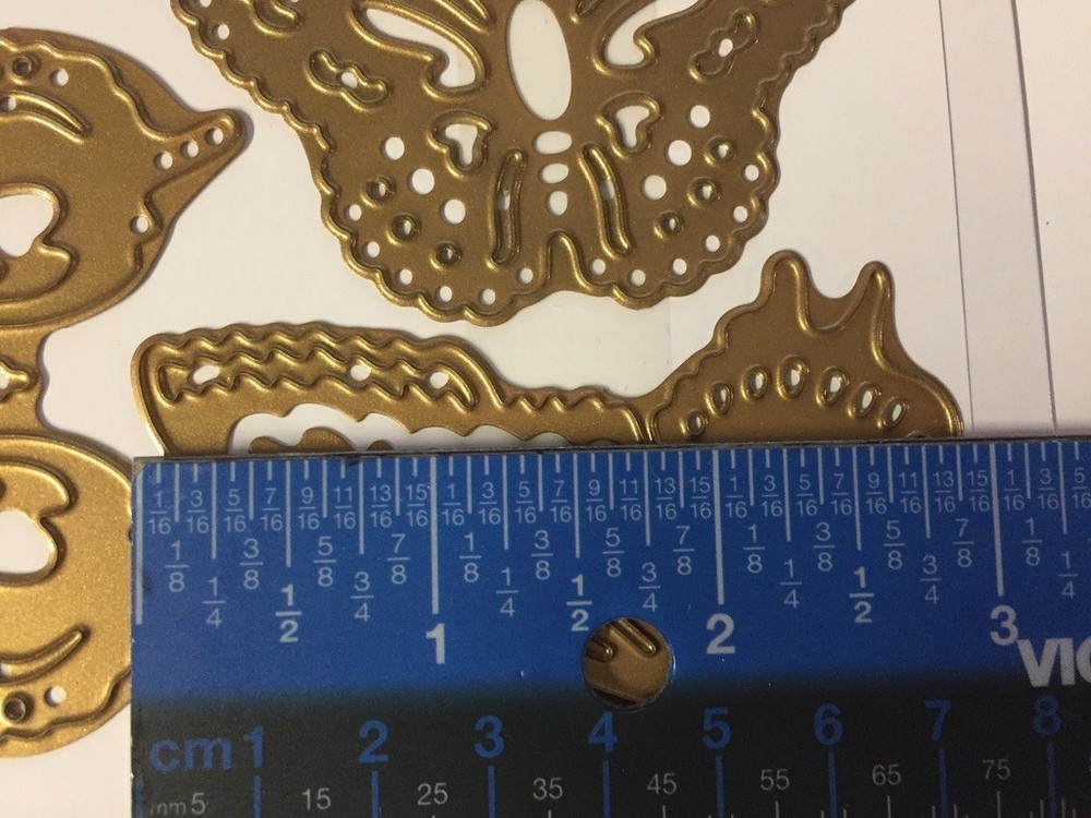 Anna Griffin / Cuttlebug BUTTERFLY TRIO Cut & Emboss DIE SET ***NEW***