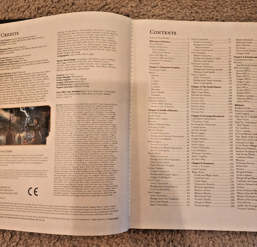 Dungeons and Dragons Guildmasters' Guide to Ravnica