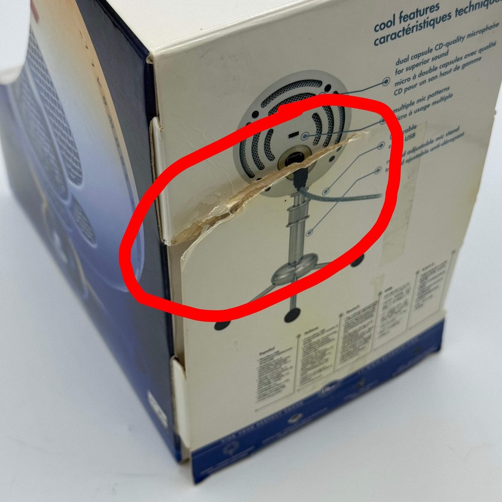 Blue Snowball 44.1 kHz Microphone