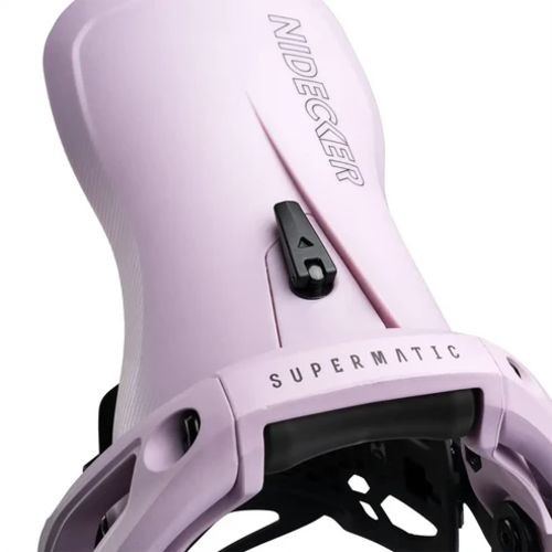 Nidecker LT Supermatic Snowboard Bindings, Dusk, X-Large