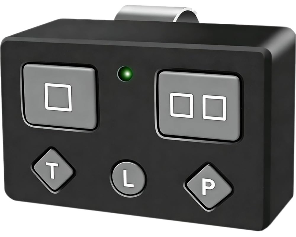 AXP1 AXS1 Gate Opener Remote Transmitter, 5-Button, 3-Button Remote Transmitt...