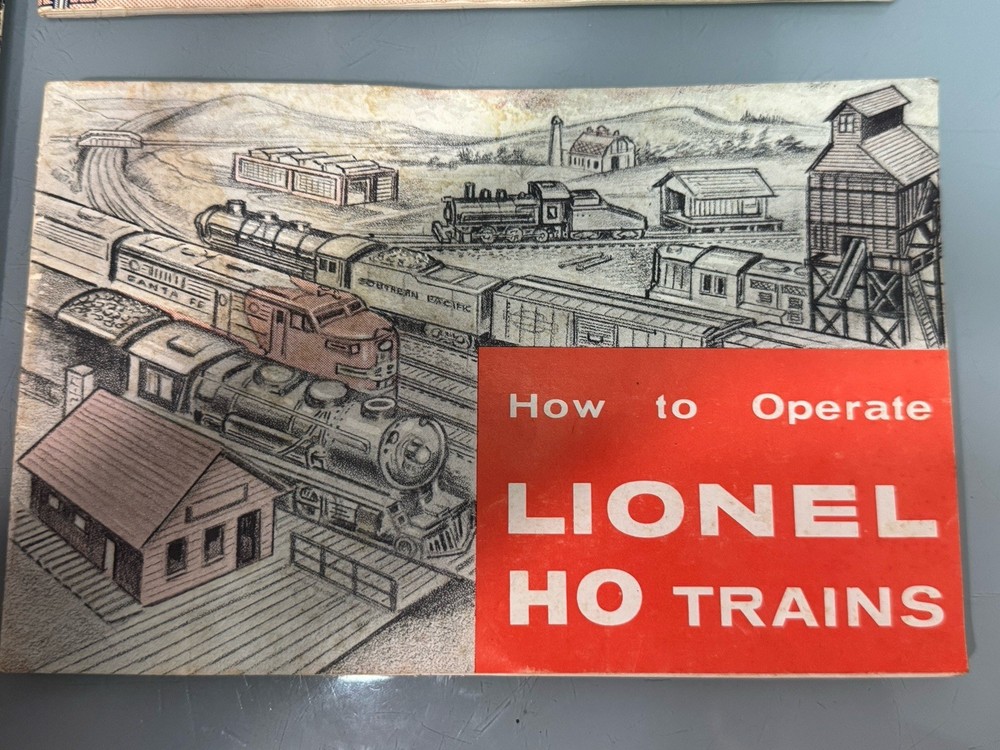 Vintage Lionel Train Books