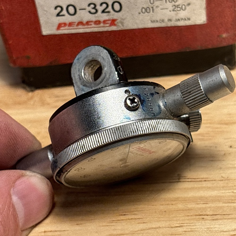PEACOCK DIAL INDICATOR 20-320 - 0-100 - .001"- .250"
