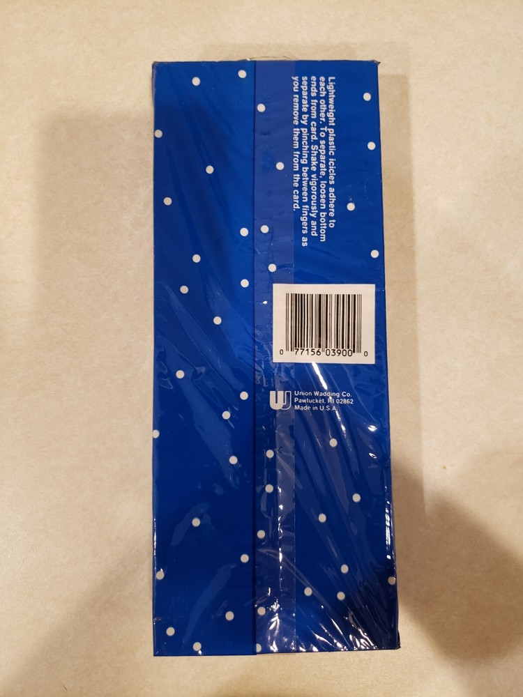 Christmas Tree Icicles Tinsel 2000 Strands Each