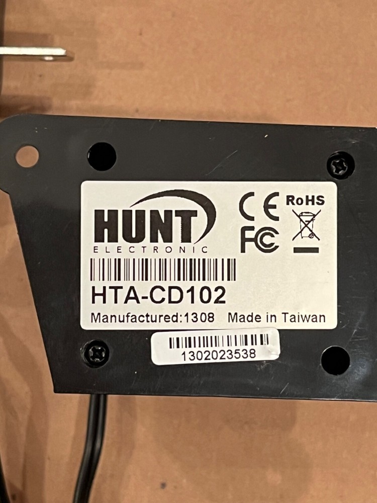 HUNT Electronics HTA-CD102 Video Distributor NEW