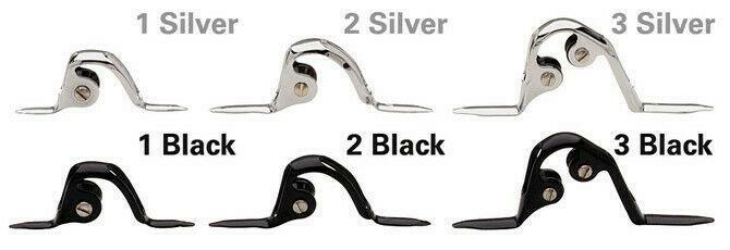 RHG - PAC BAY ROLLER GUIDES BLACK OR CHROME 1 PER ORDER