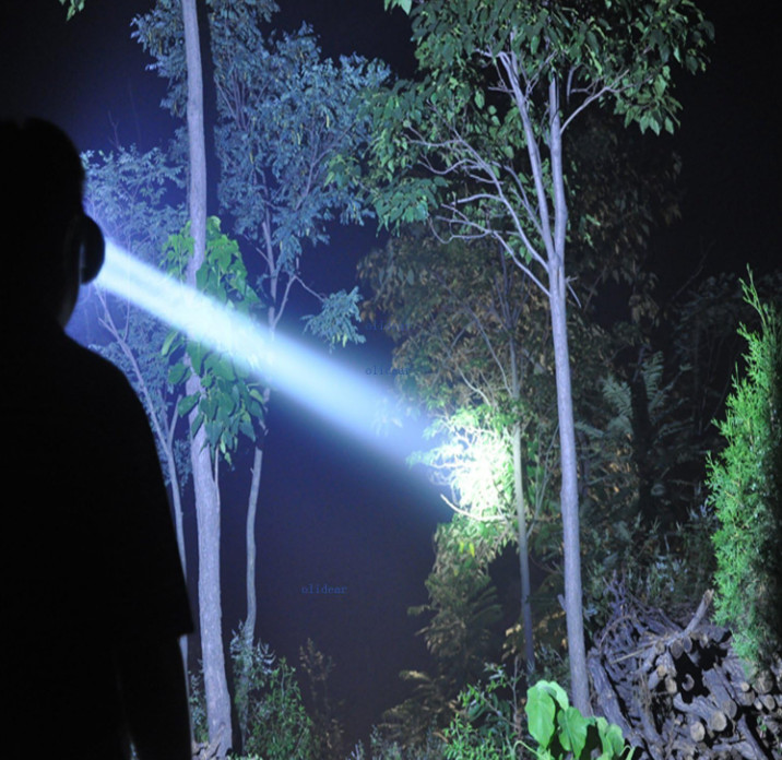LED Headlamp Torch Outdoor Rechargeable Bright Flashlight Headlight for