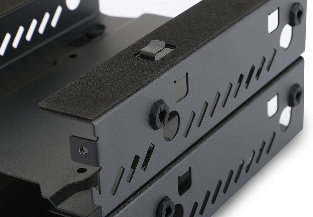 - Stackable 3.5" HDD Bracket Duo Pack Cases Ph-Hddkt_03,Black