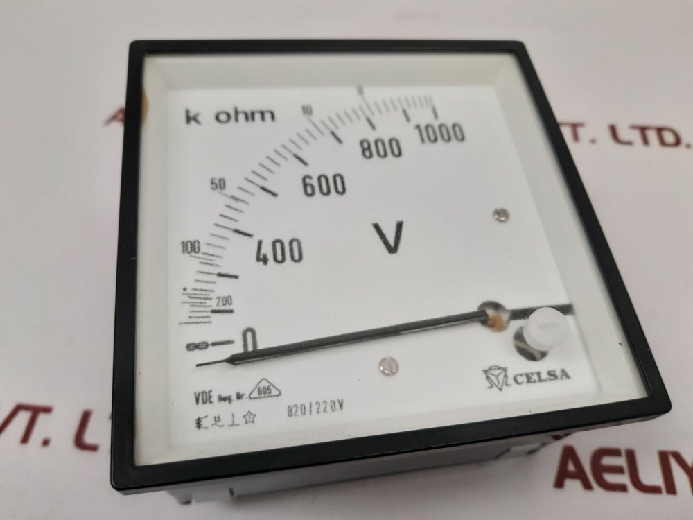 Celsa eg96 voltmeter 0-1000v
