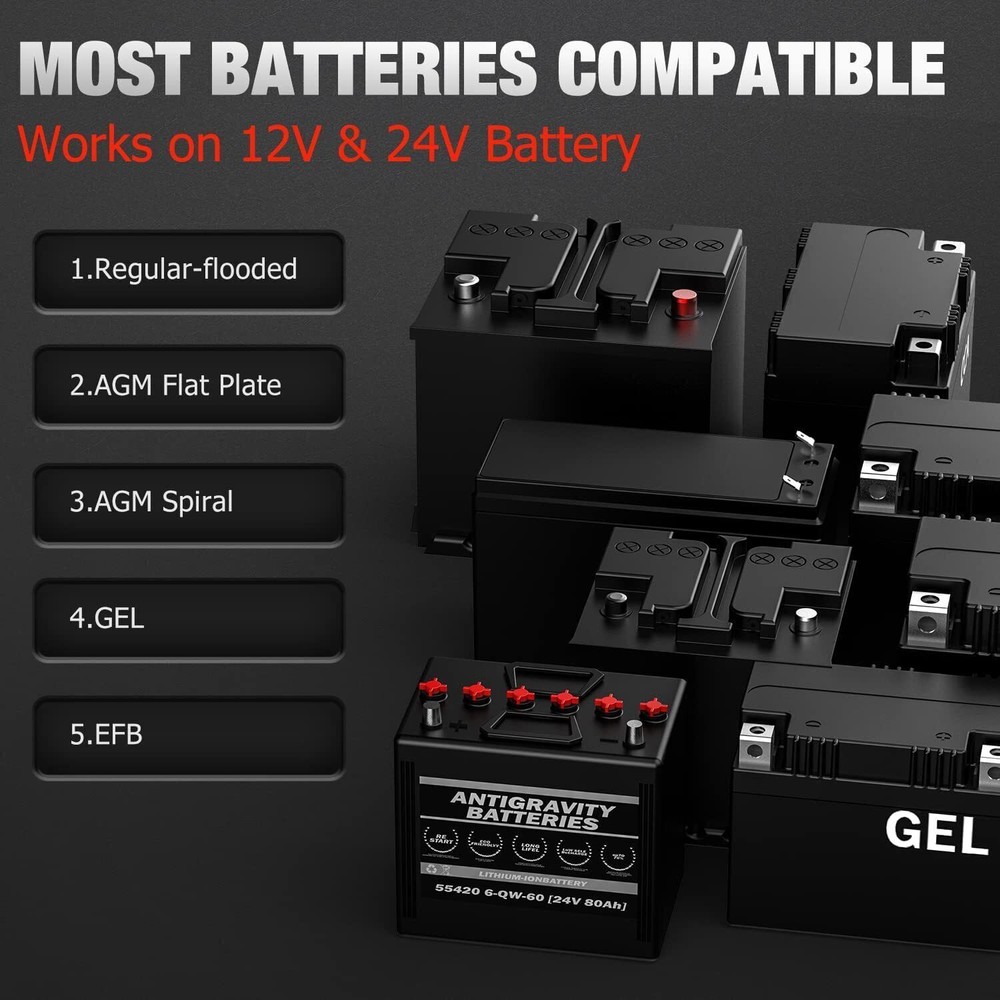 ANCEL BST500 Car Battery Tester Cranking Charging System Analyzer with Printer