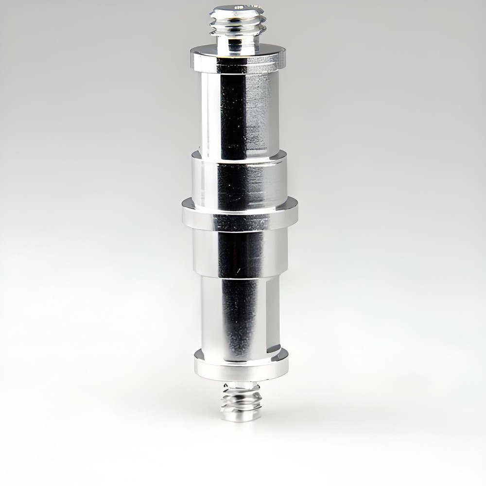 5/8" Spigot stud Adapter with 1/4" & 3/8" Male screw