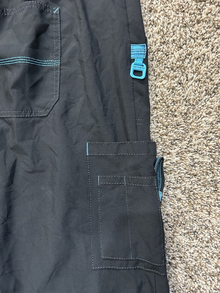 Black & Blue Carhartt Uniform Scrub Set XL