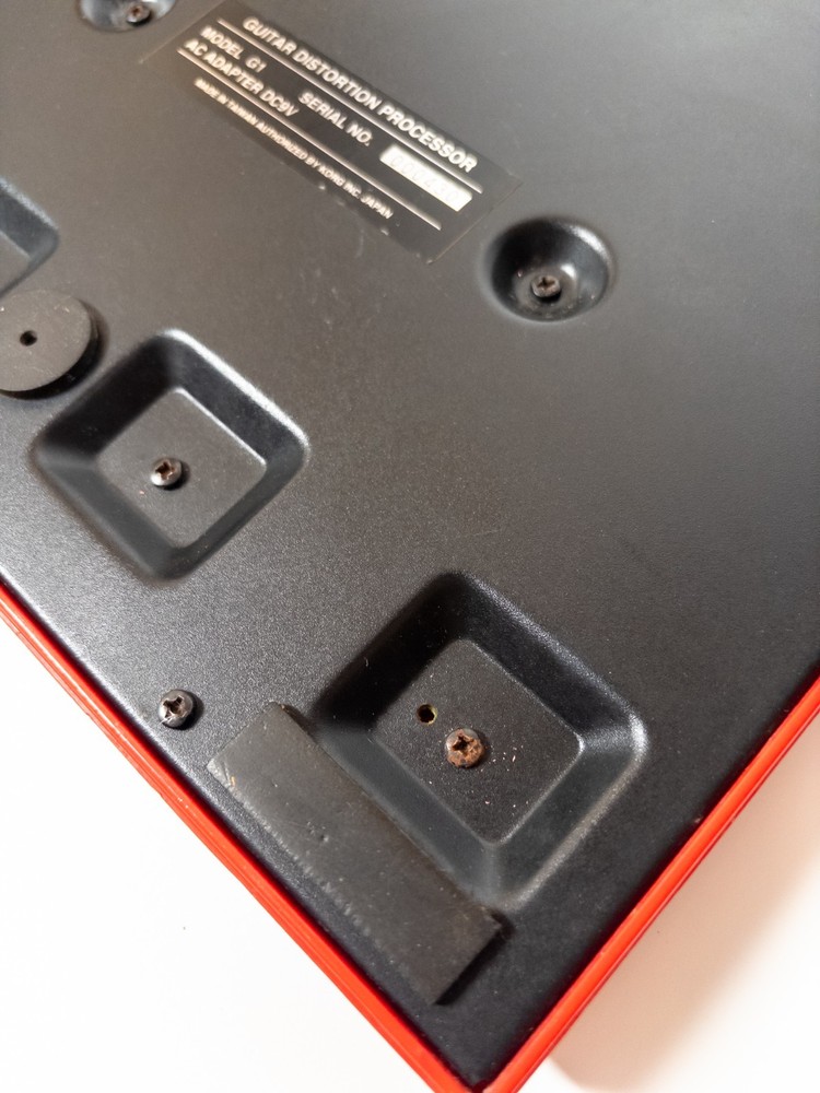 KORG Toneworks G1 Multi Effects Processor Tested Working Footswitch Issue