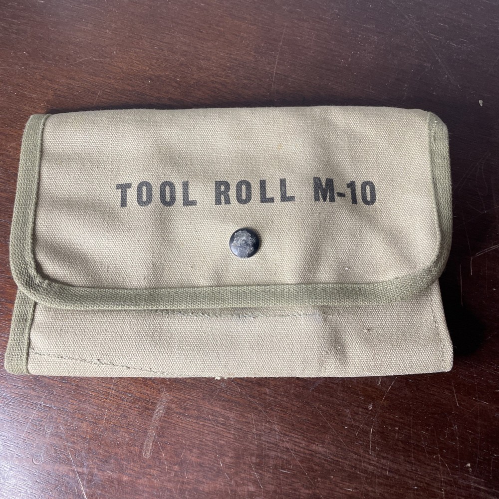 Tool Roll M-10 US Army Canvas