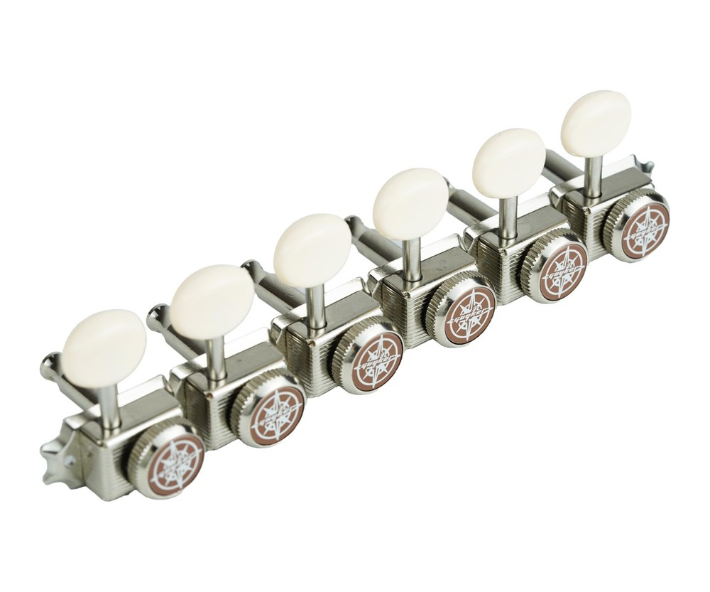 Guyker 6 Inline Vintage Guitar Lock String Tuners – Locking Tuning Key Peg