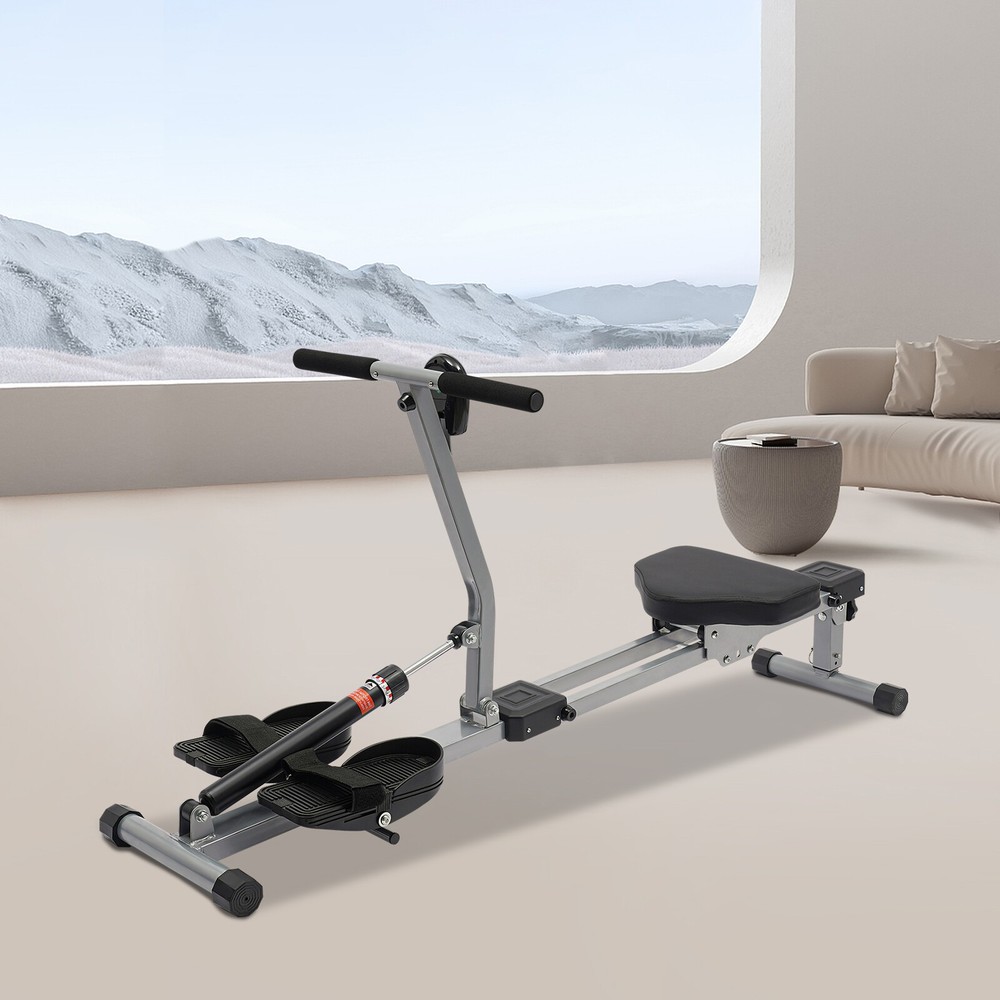 Foldable Rowing Exercise Machine Home Rowing Machine Hydraulic Rowing Machine