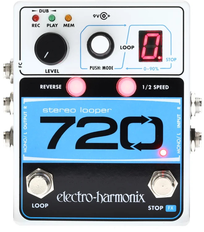Electro-Harmonix 720 Stereo Looper Pedal