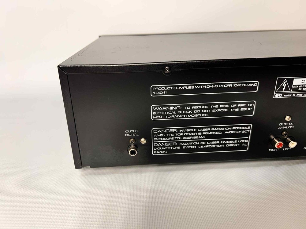 Rotel Compact Disc Changer RCC-945 6-Disc Shuttle System (NO REMOTE CONTROL)