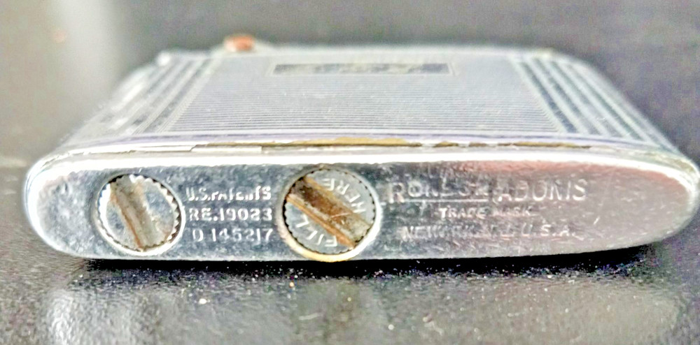 Vintage Silver Ronson Adonis Lighter