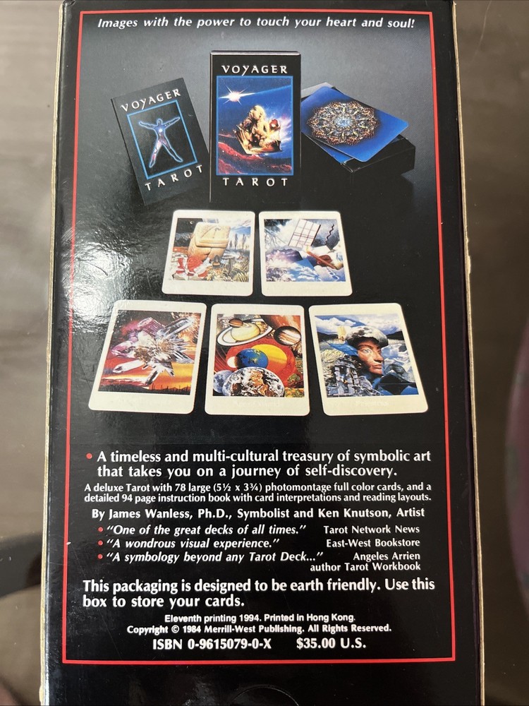 Voyager Tarot Card Complete Set 2nd Edition 1994