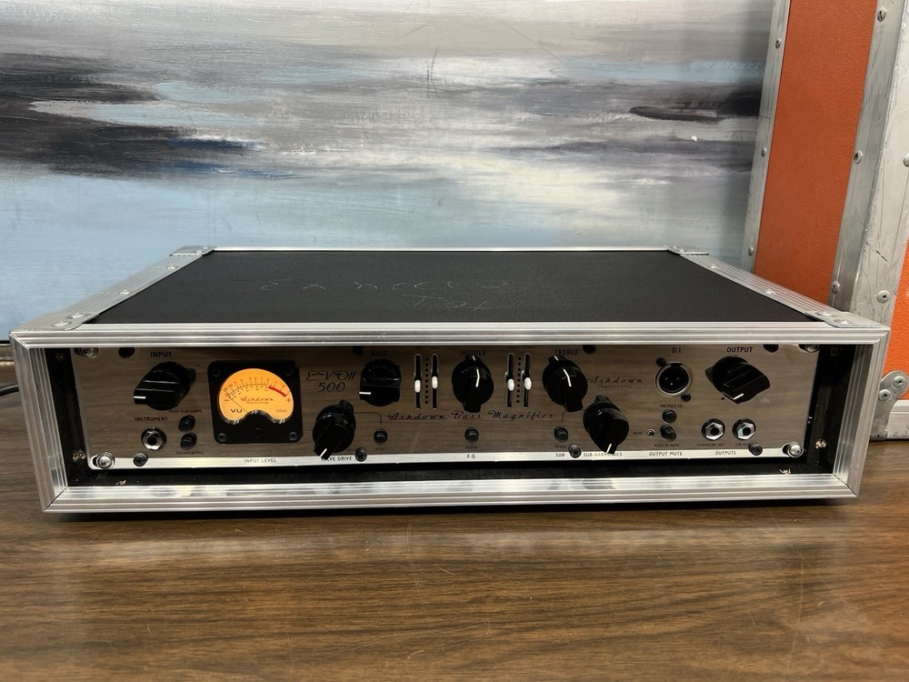 Ashdown ABM-EVO II 500 - WORKING GREAT (Bass Head With Case )
