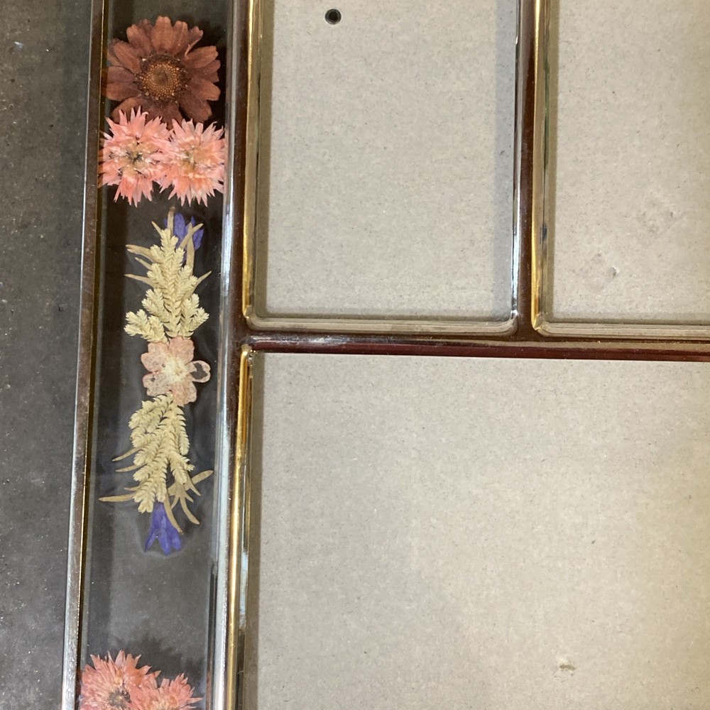 Pressed Flowers Glass Multi Size Picture Frame