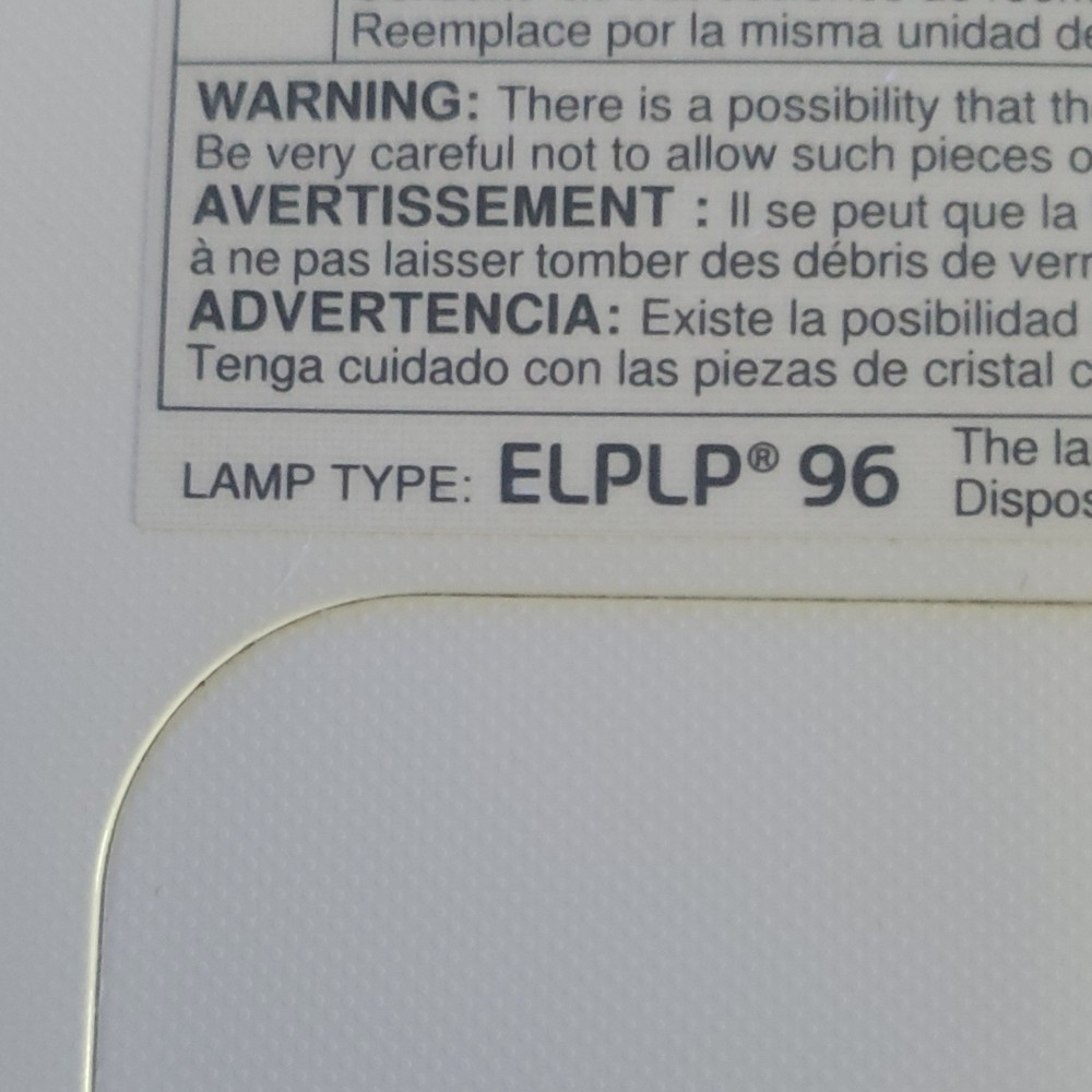 Epson VS250 3LCD Projector, Remote Control, USB VGA, White