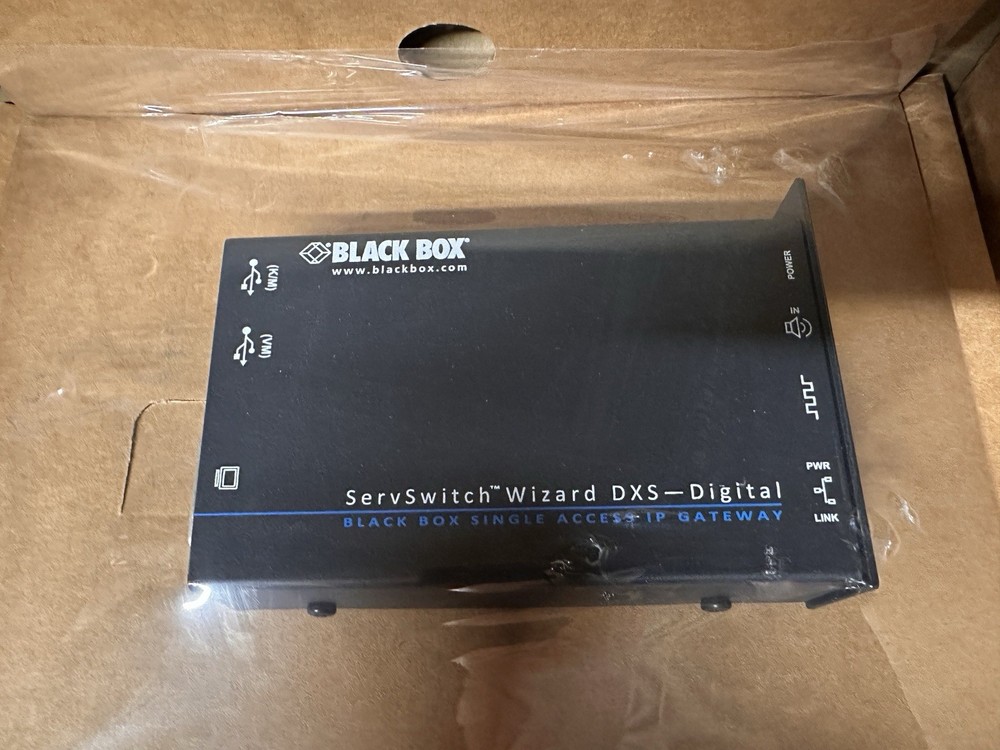 Black Box ACR101A-DVI Wizard IP DXS Gateway, Single Server, DVI-D