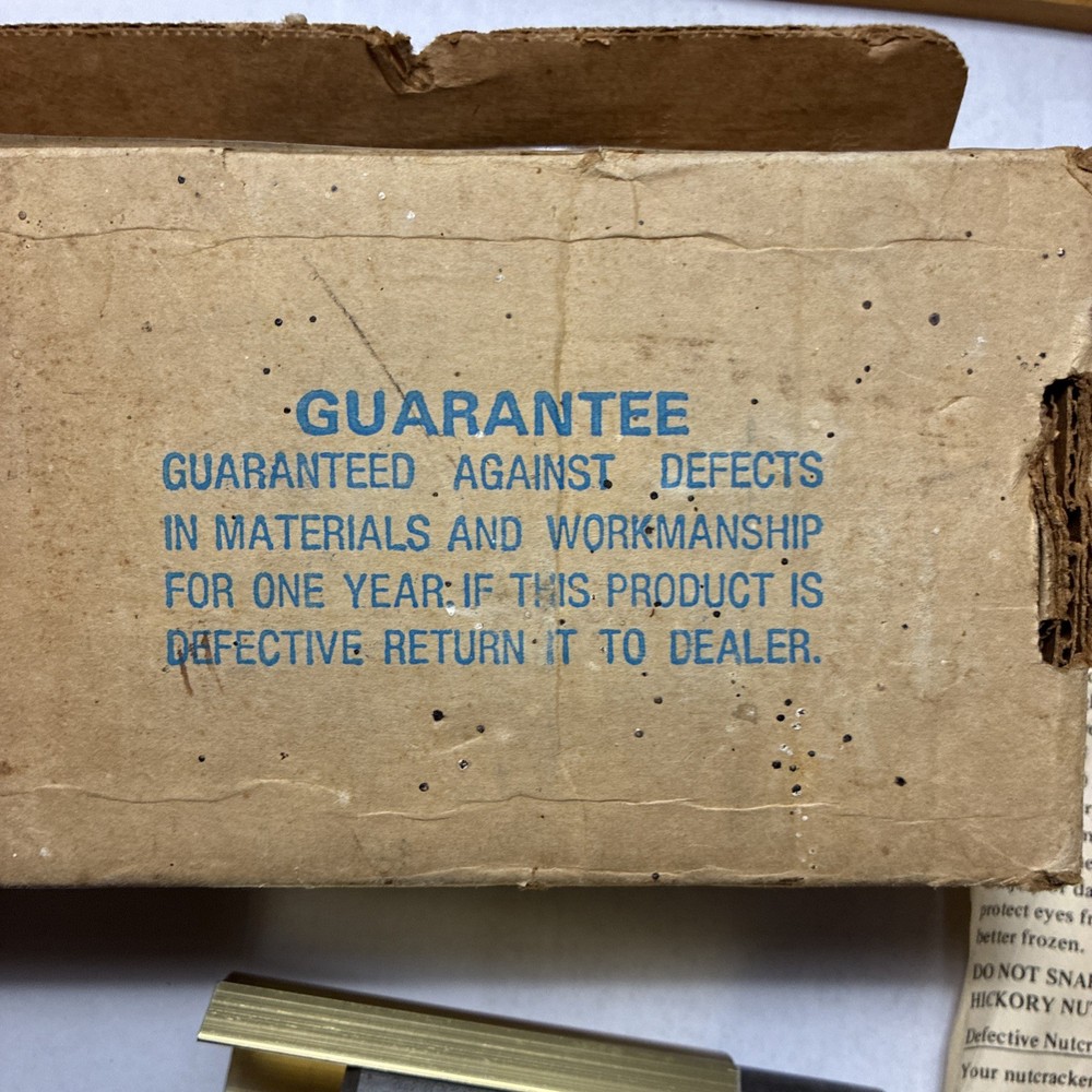 Vintage Texas Native Inertia Nutcracker Model #7141