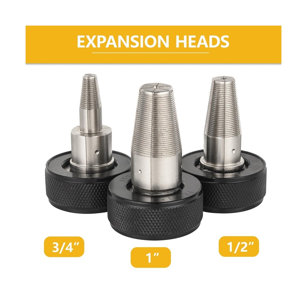 GUOFIS Auto-spin PEX A Expansion Tool, Automatically Rotation Head PEX Expand...