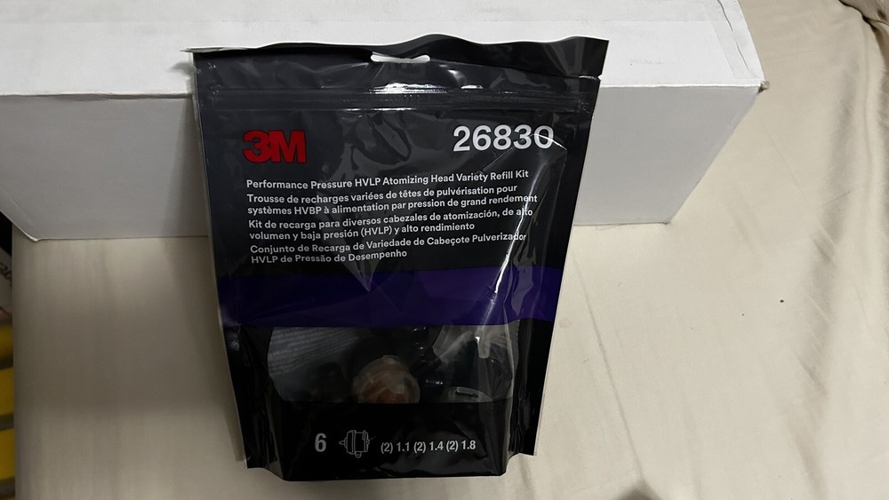 3M™ Performance Pressure HVLP Atomizing Head Variety Refill Kit.