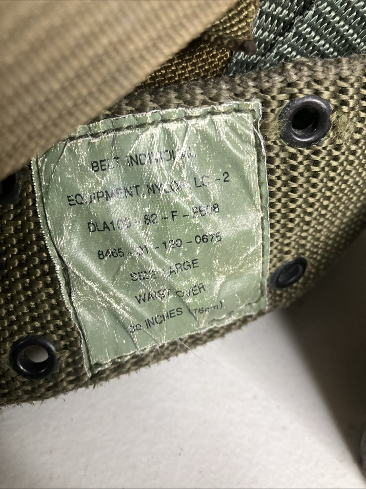 US Military Field Pack Combat Backpack Rucksack W/ Frame Nylon Medium LC-1