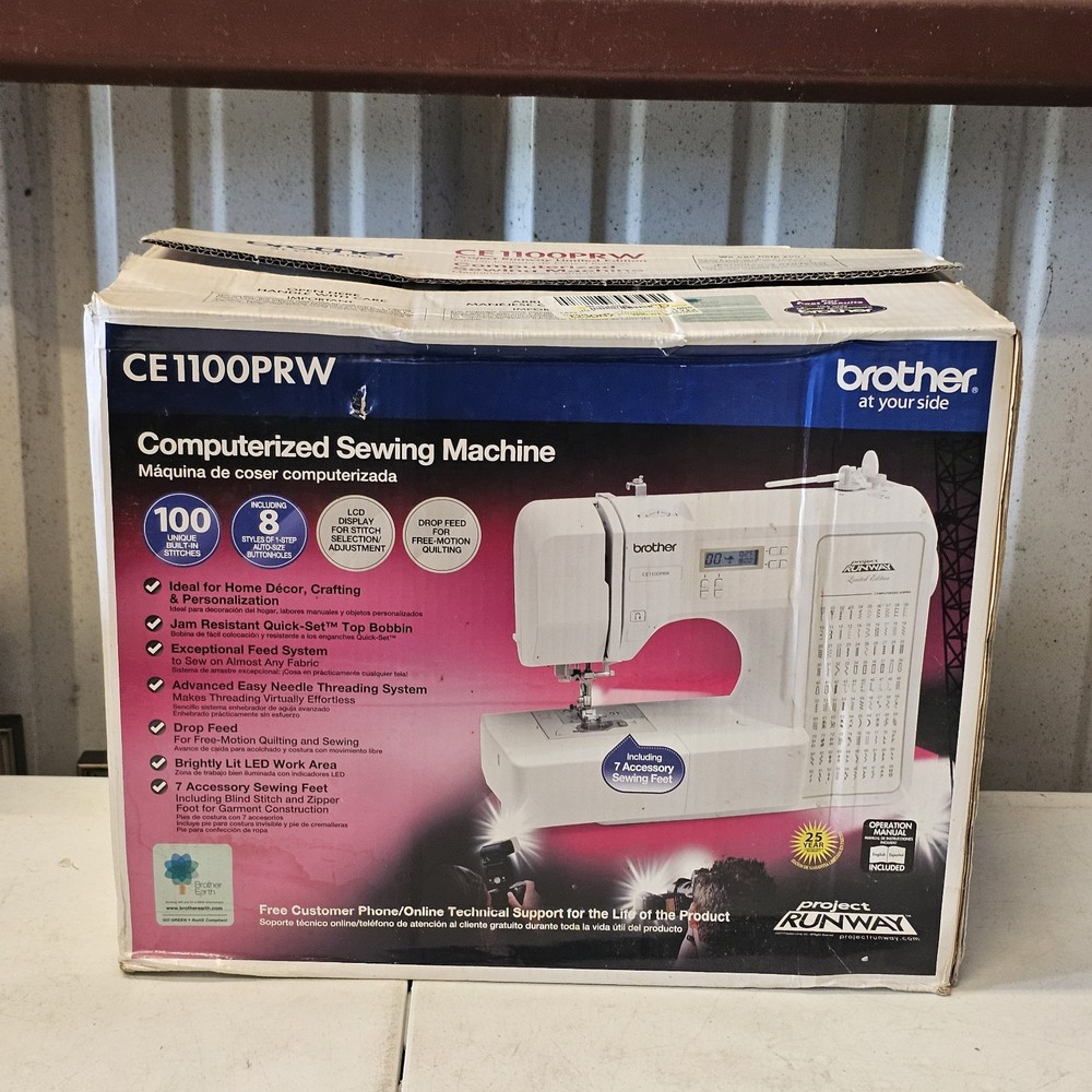 Brother Project Runway Limited Edition Computerized Sewing Machine - CE1100PRW