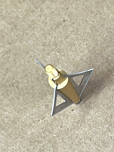 BRUTE 3 blade Razor Broadhead, 6 paks made for PSE