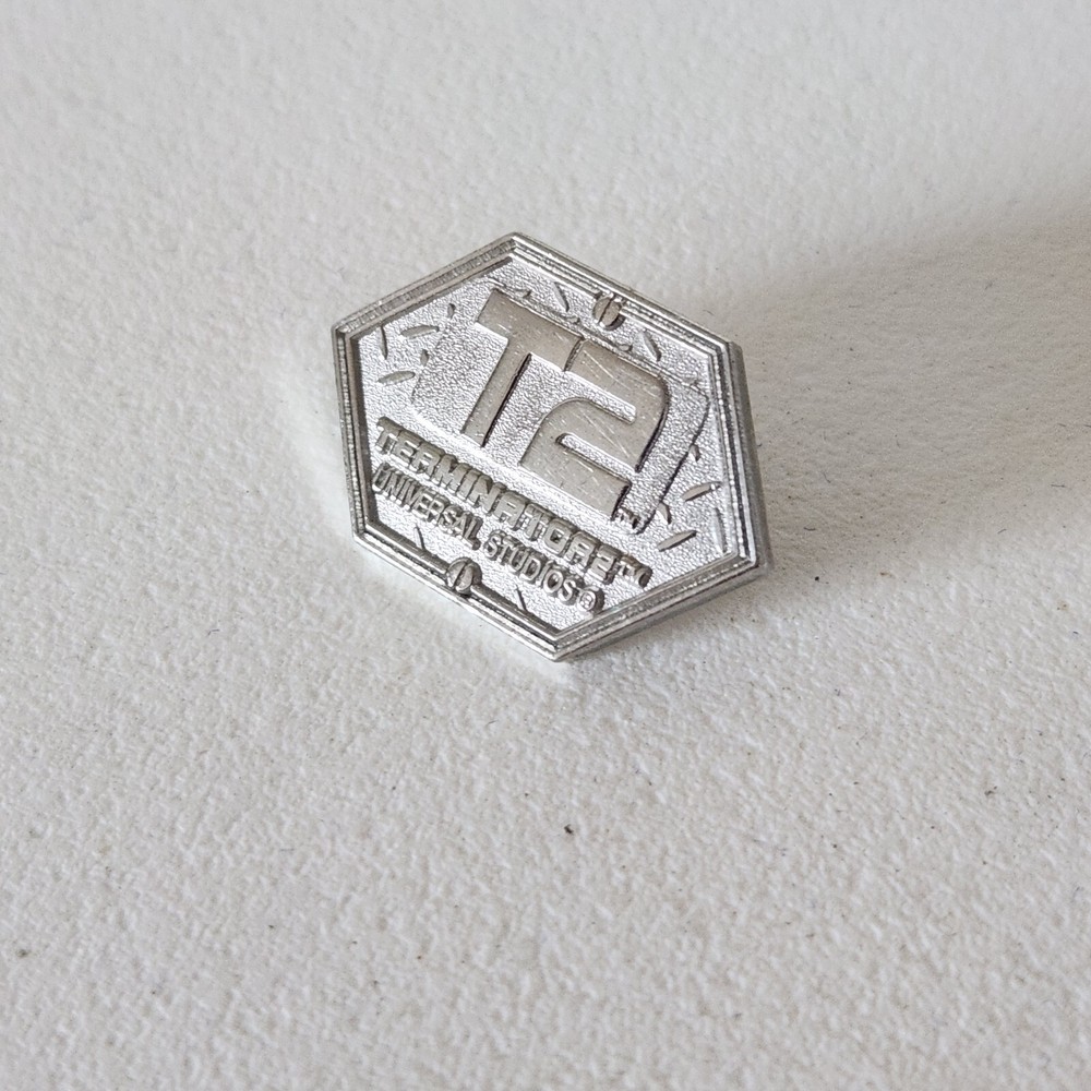 Vintage Terminator 2 Universal Studios Lapel Pin