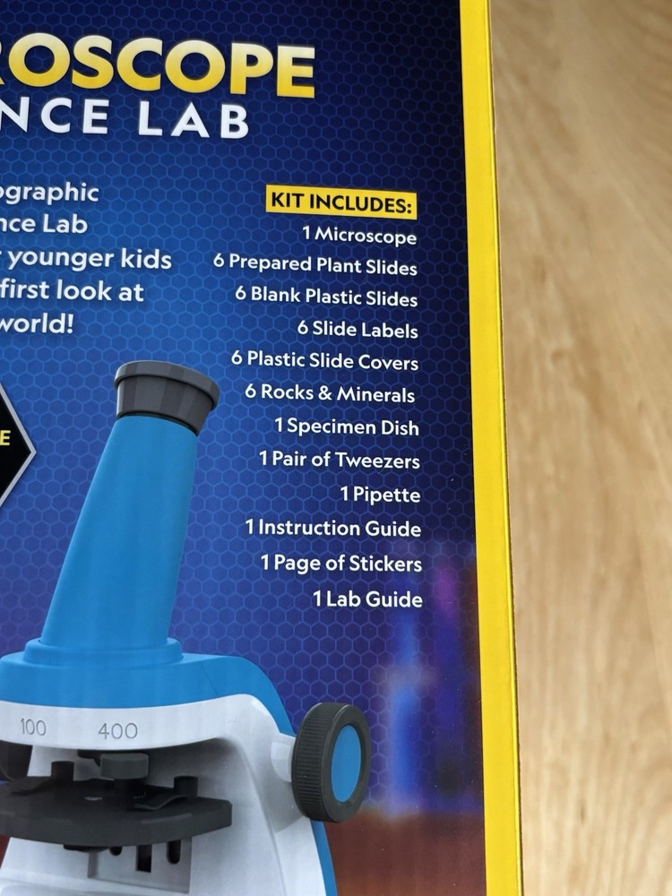 National Geographic Microscope Science Lab Kit