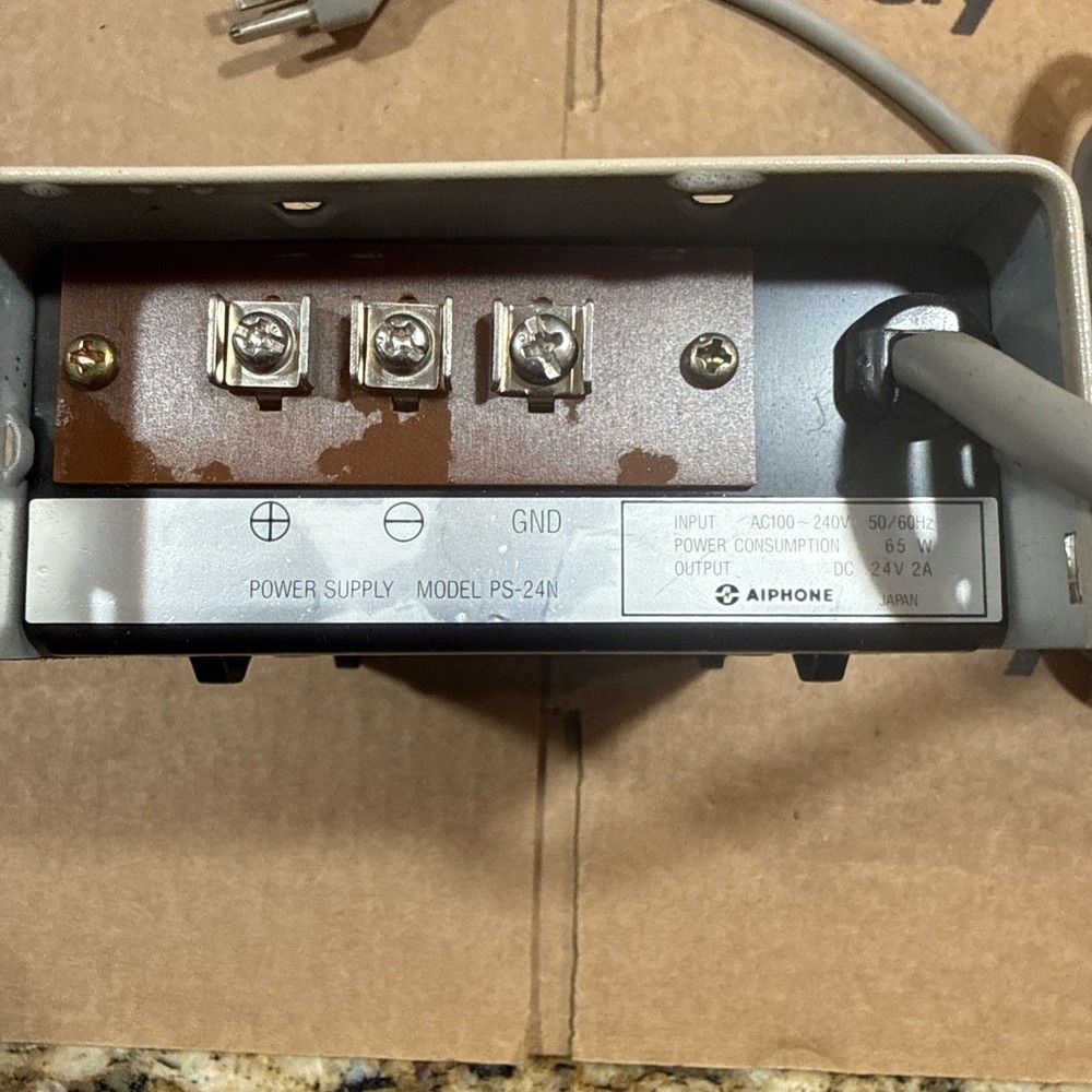 Aiphone PS-24N Power Supply Adapter DC-24V