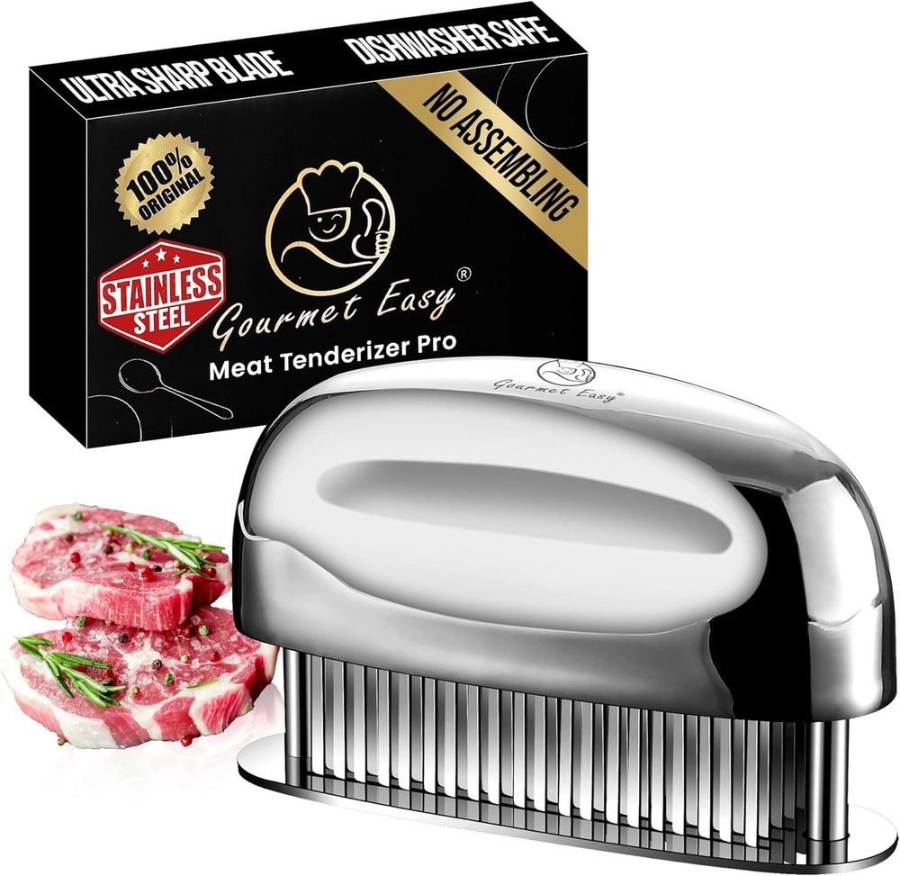 Meat Tenderizer Tool - Hand Held Blade Tenderizer for Meat - Ultra Sharp Need...